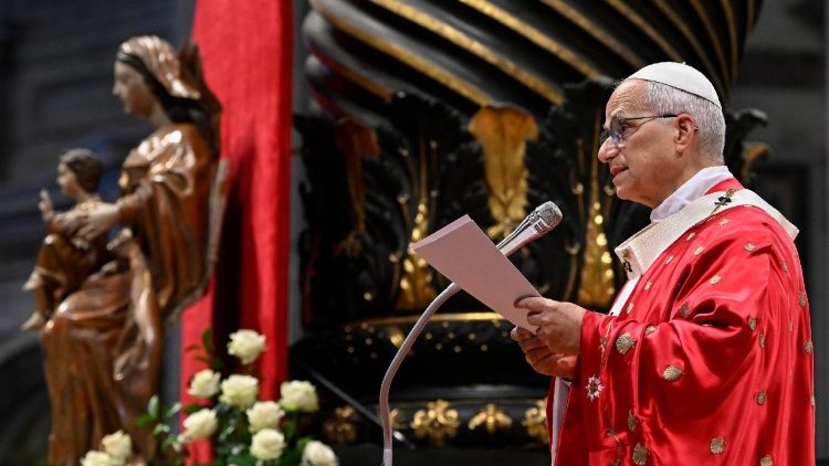 Papa Leone arrivato in Basilica, celebra la messa di Pentecoste