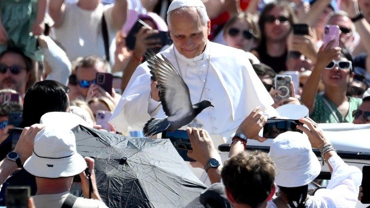 Un momento del Papa en la Plaza de San Pedro