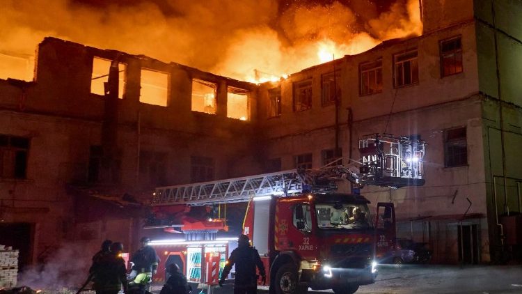 Le conseguenze dell'attacco russo nella notte in Ucraina