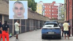 Abderrahim Fakir, morto a Bologna durante un intervento della polizia, e il luogo in cui ha perso la vita nel quartiere Pilastro