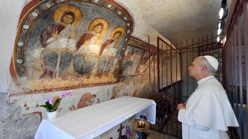 Lev XIV. navšt&iacute;vil p&uacute;tnick&eacute; miesto vo Vallepietra