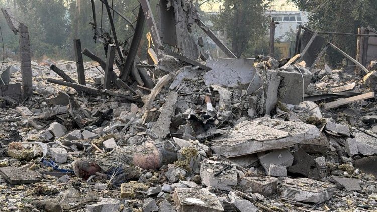 Nach einem russischen Angriff auf Saporischschja an diesem Dienstag