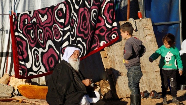 Campo de refugiados em Sinjar, no Iraque. Foto tirada em 5/2/2029 por Khalid al-Mously/REUTERS