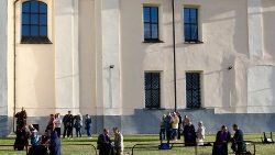 Una iglesia en Bielorrusia