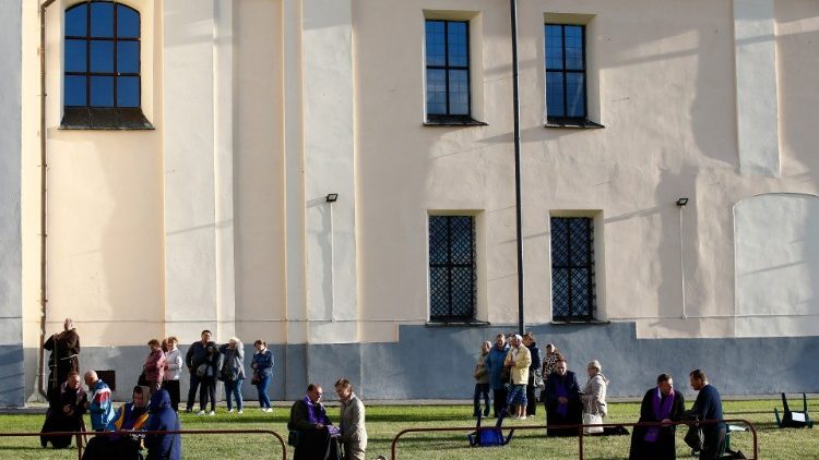Una iglesia en Bielorrusia