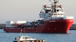 La Ocean Viking, la nave di soccorso di Sos Mediterranée