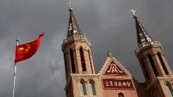 Katolický kostel v provincii Hebei
