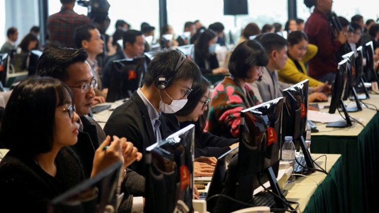 Medienschaffende in Hanoi, Vietnam (Archivbild)