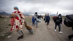 Venezolanische Flüchtlinge an der chilenischen Grenze