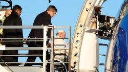 Pope departs for his visit to the Democratic Republic of Congo and South Sudan