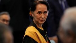 Die frühere Regierungschefin Aung San Suu Kyi