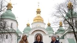 UNESCO-Generaldirektorin Audrey Azoulay in Kyiv 