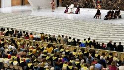 स्पोलेतो-नोर्चा इतालवी महाधर्मप्रांत के तीर्थयात्रियों के साथ संत पापा फ्राँसिस