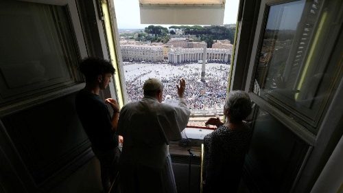 Påven Franciskus sammanbinder  VUD och de äldres Dag