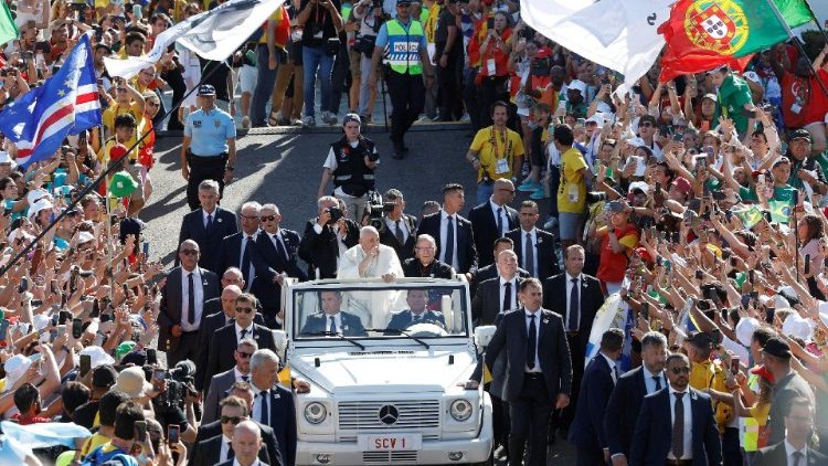 Nghi thức chào đón của Đại hội GTTG Lisbon