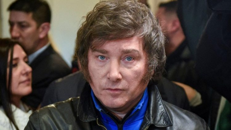 Gern in Lederjacke unterwegs: Javier Milei