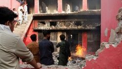 巴基斯坦教堂被縱火