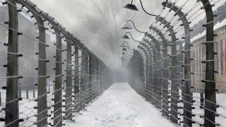 KZ Auschwitz - eine Aufnahme von Januar 2010