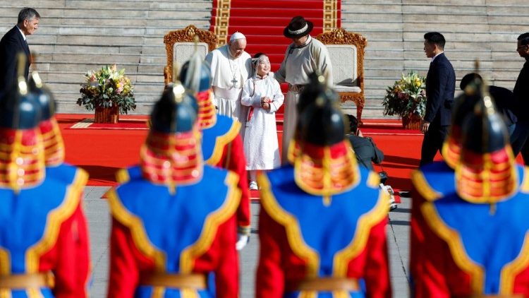 Pope Francis visits Mongolia