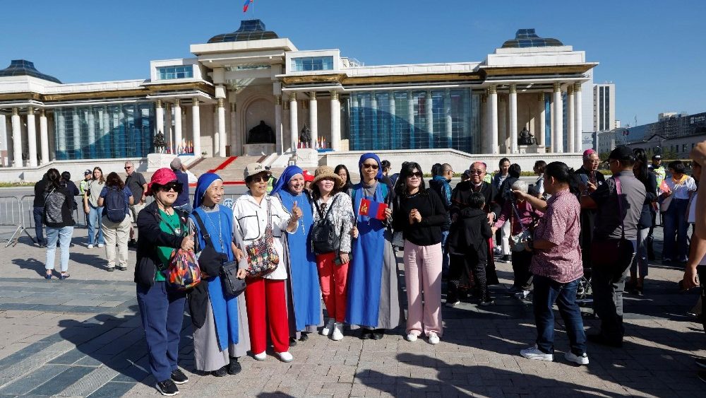 Pope Francis visits Mongolia