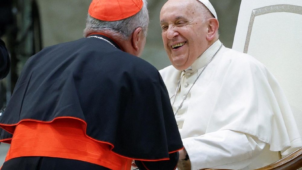 Папа падчас аўдыенцыі для прадстаўнікоў арганізацыі Incontro matrimoniale