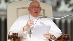 Pope Francis holds weekly audience