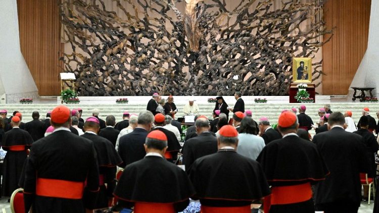 വത്തിക്കാനിൽ നടക്കുന്ന സിനഡ് സമ്മേളനത്തിൽ നിന്ന് 