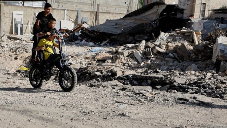 آثار الدمار في مدينة جنين