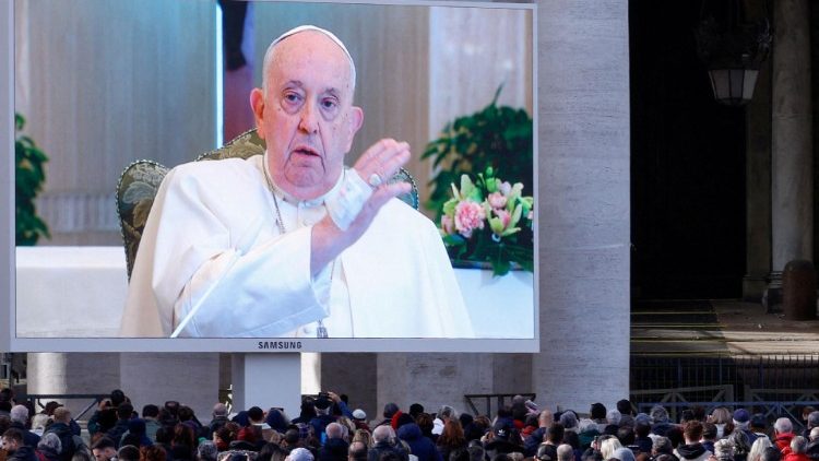 Папа падчас нядзельнай малітвы Анёл Панскі