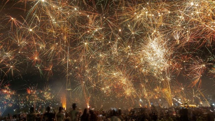 Feuerwerk zum Jahreswechsel