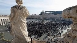 Pope Francis leads Angelus prayer at the Vatican