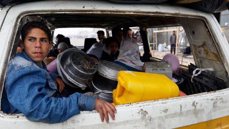 Profughi palestinesi a Gaza