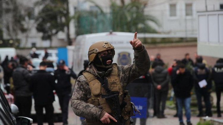 Nach dem Attentat in der Marienkirche in Istanbul
