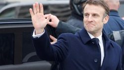 Prezydent Francji Emmanuel Macron