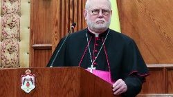 L'arcivescovo Paul Richard Gallagher, segretario vaticano per i Rapporti con gli Stati e le Organizzazioni internazionali