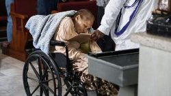 Bei der Ostermesse in Gaza 2024