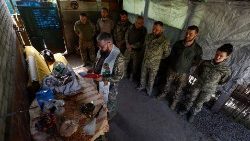 Świętowanie Wielkanocy przez ukraińskich żołnierzy, 5 maja 2024 r.