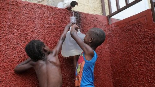 Haiti: Katholische Gemeinde baut Wasserversorgung aus