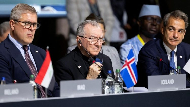 Il cardinale Parolin al summit di pace per l'Ucraina in Svizzera