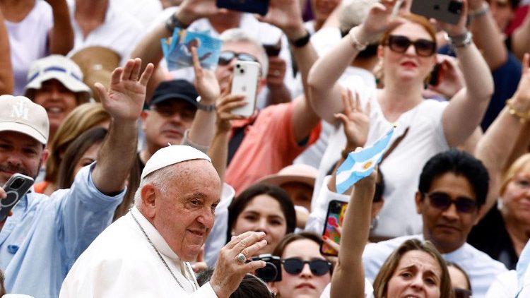 Papież na audiencji ogólnej