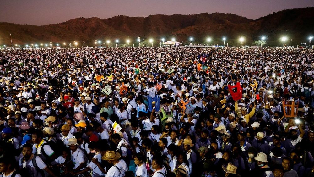 Pope Francis visits Dili
