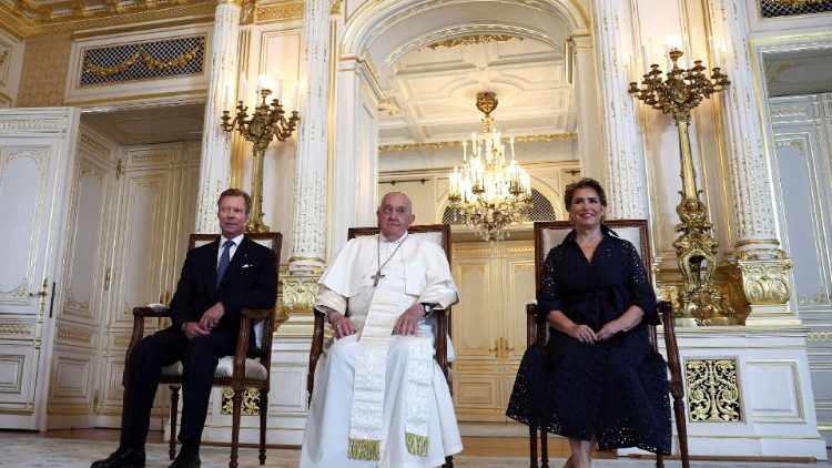 Папата в Люксембург