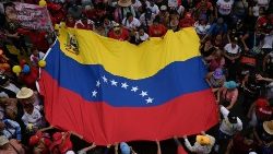 Manifestação na Venezuela