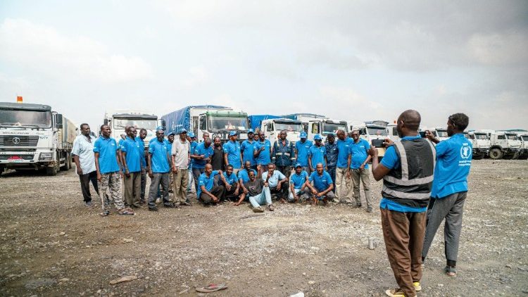 Humanitäre Helfer im Sudan