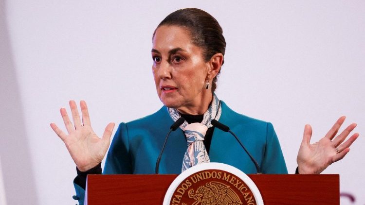 Die mexikanische Präsidentin Claudia Sheinbaum 