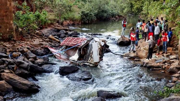Truck accident in Ethiopia
