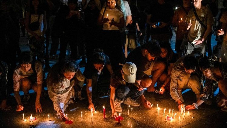 Protest marking the fourth anniversary of Myanmar's 2021 military coup, in Chiang Mai, Thailand