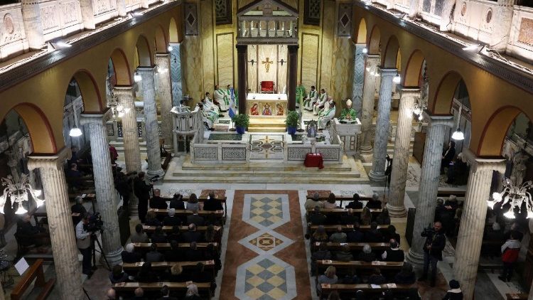 A igreja nacional argentina em Roma