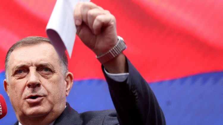 Le président de la Republika Srpska, Milorad Dodik. 