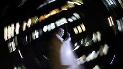 Vor dem Gemelli-Krankenhaus in Rom